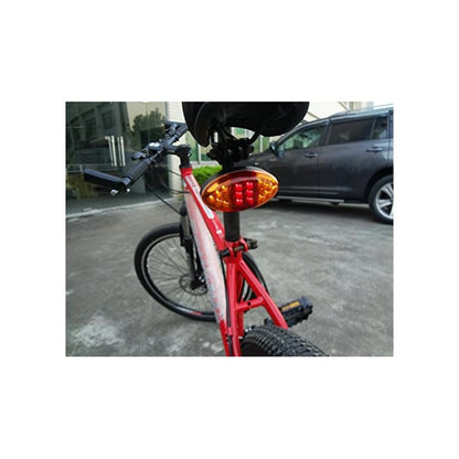 Laser LED Bicycle USB Indicator Bike Rear Tail Turn Signal Light With Remote