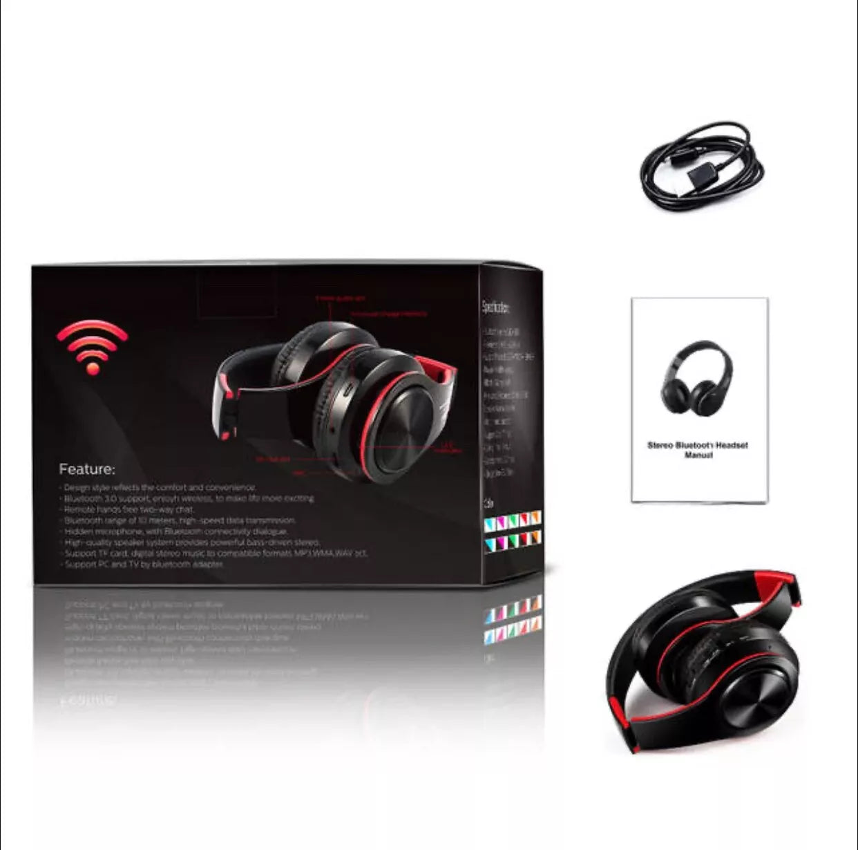 Wireless Headset Stereo sound and ultra compact